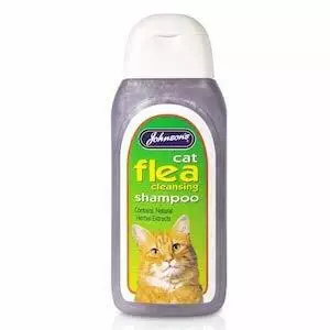 JVP Johnsons Vet Cat Flea Cleansing Shampoo