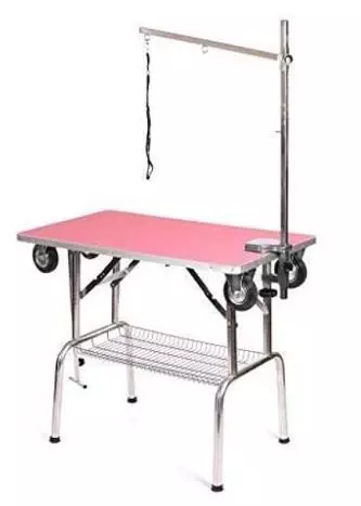 Pedigroom Grooming Table with Trolley Wheels