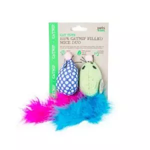 Pets at Home Catnip Mice Duo Cat Toy