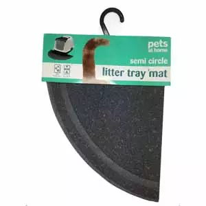 Pets at Home Semi-Circle Litter Mat