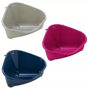 Pets at Home Small Animal Corner Litter Tray Large